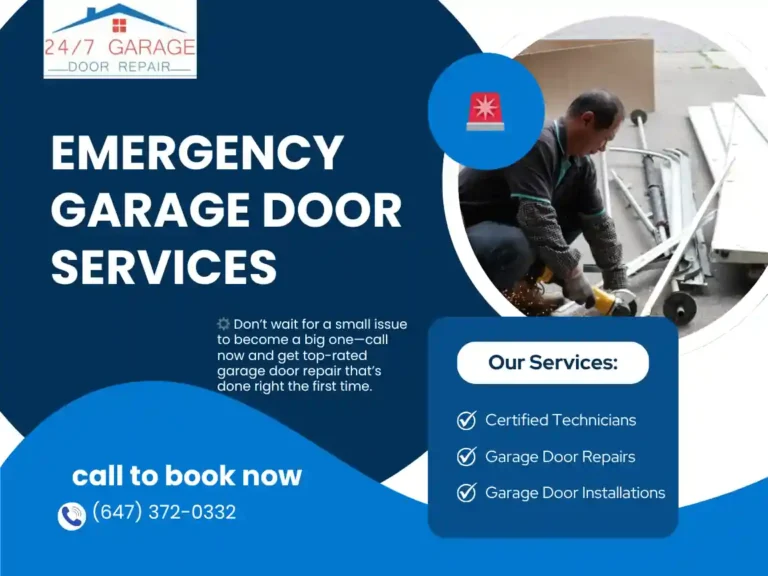 When Disaster Strikes: Your 24/7 Lifeline: Emergency Garage Door Repair in the GTA 🚨